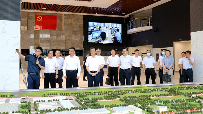 省委常委、副省長王健來集團調(diào)研沈陽航空動力產(chǎn)業(yè)園項目